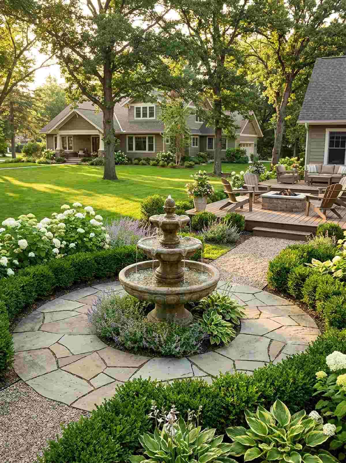 tiered fountain