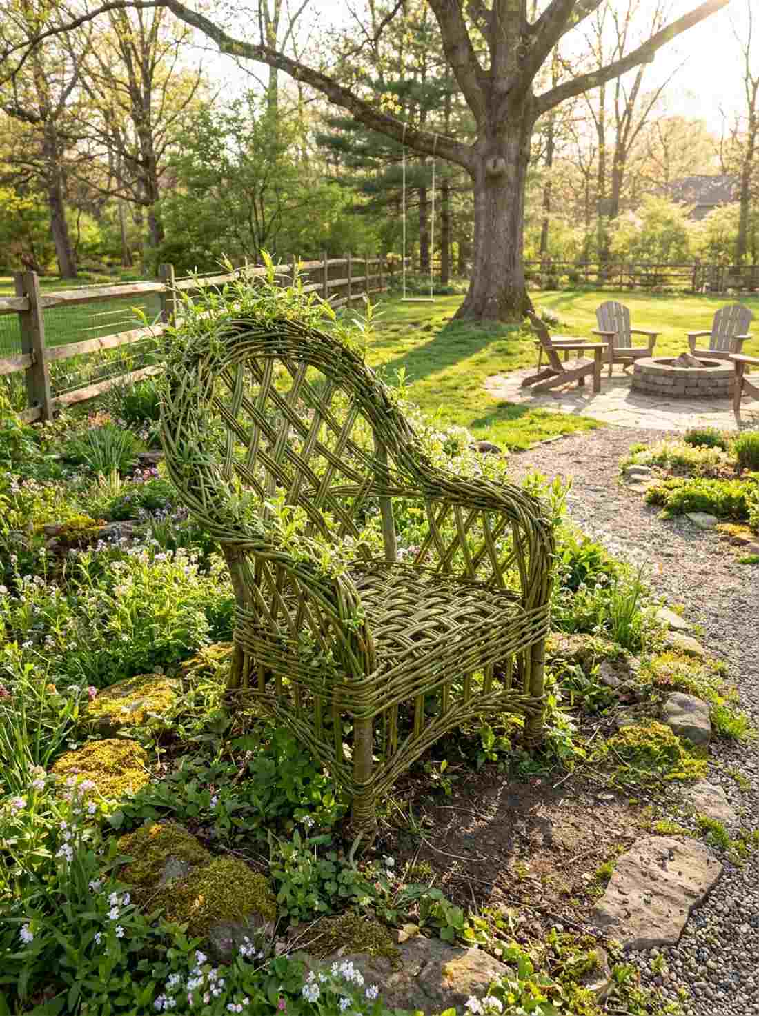 woven willow chair frames