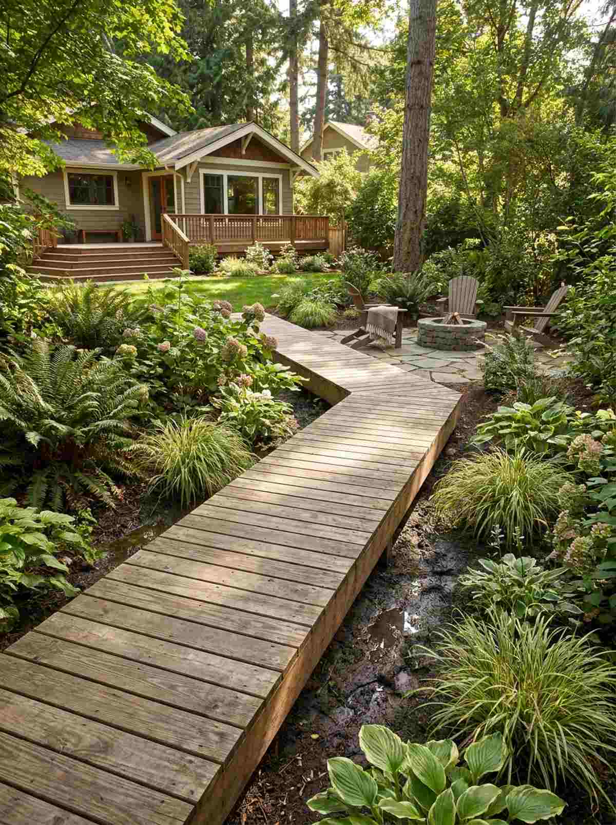boardwalk style decking