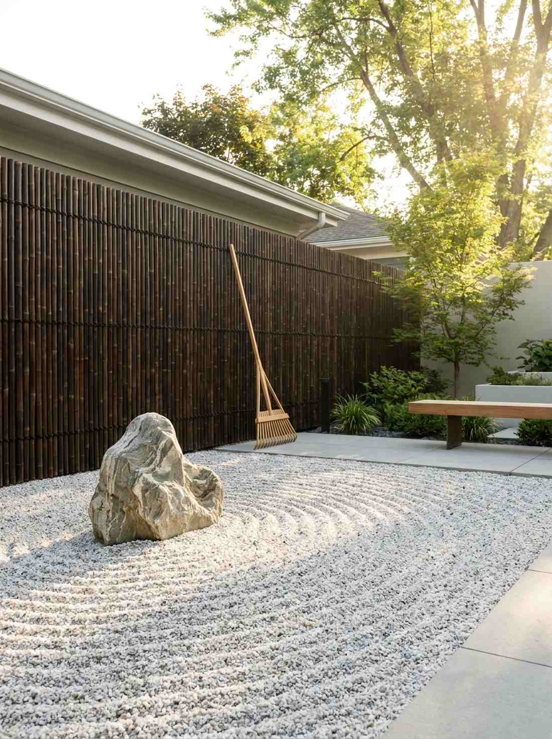 meditation zen minimalist space