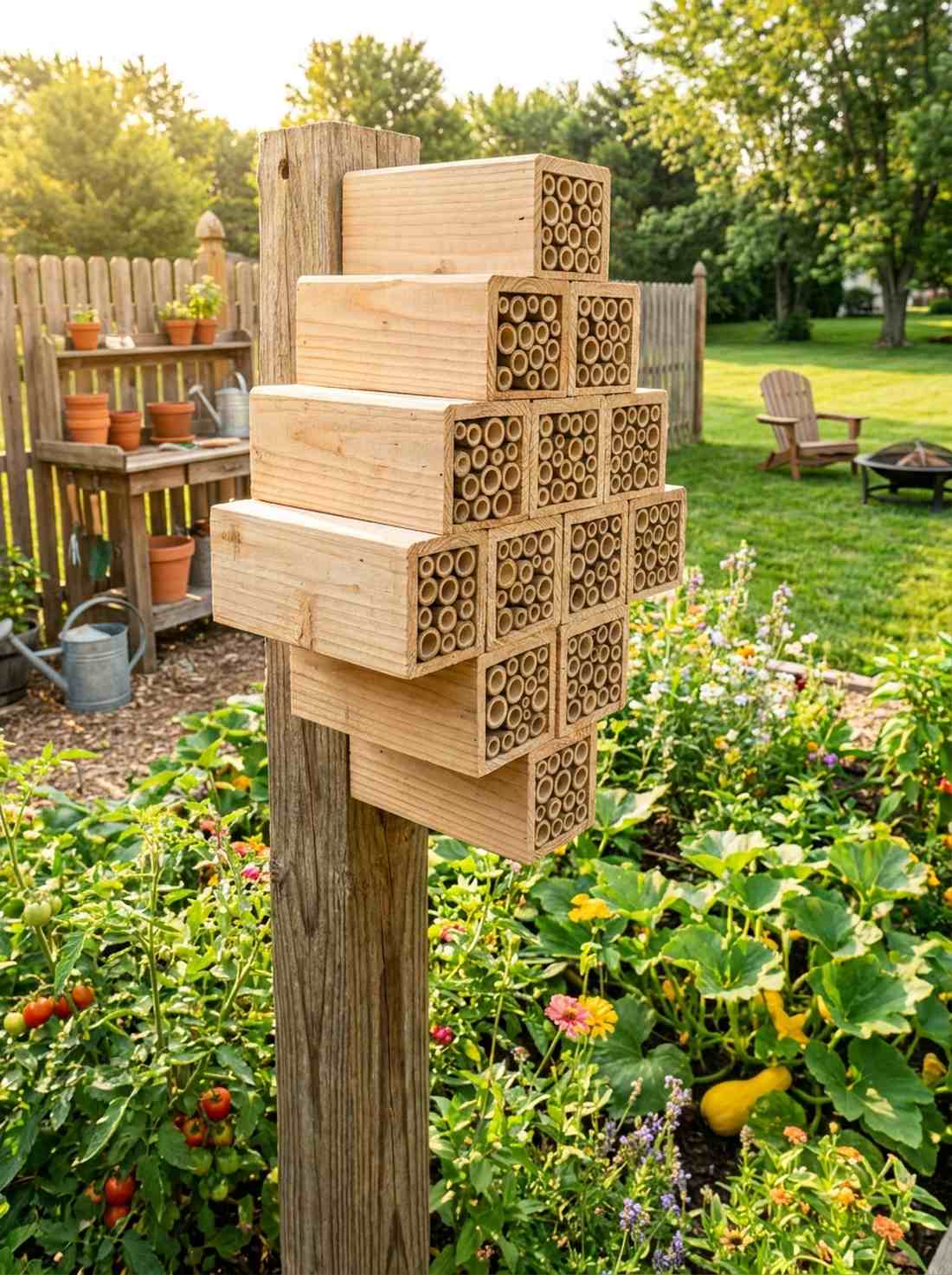 pollinator habitat stations
