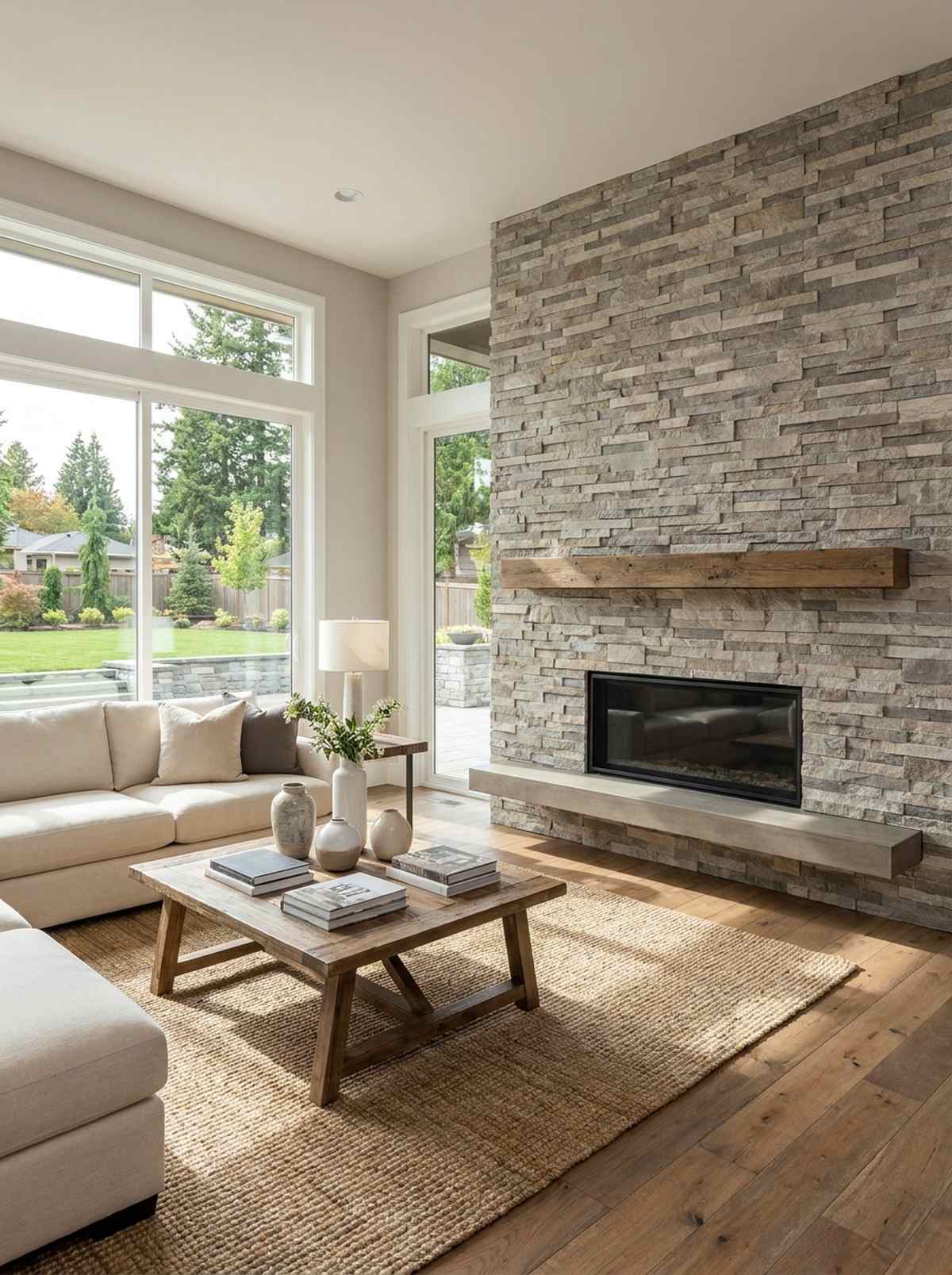 stacked ledger panel system