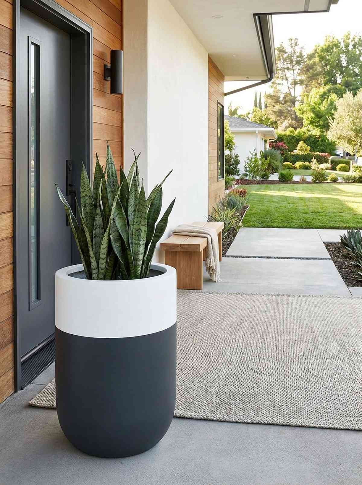 two tone color blocking