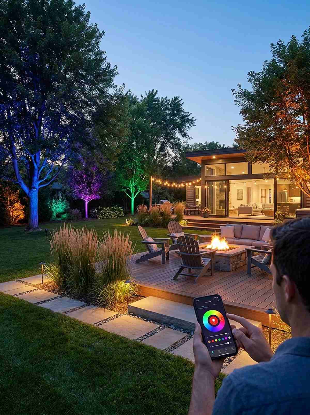 wifi controlled spotlights