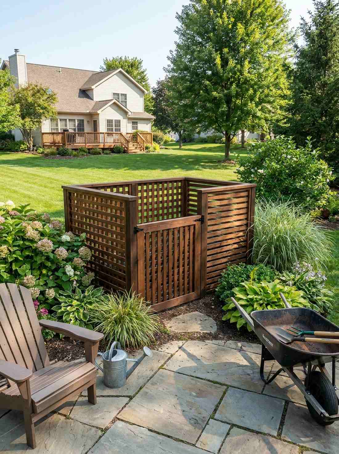 composting bin enclosures