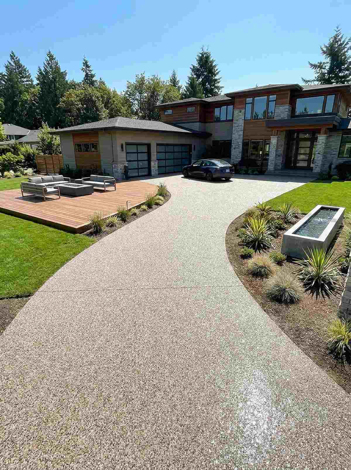 resin bound paving