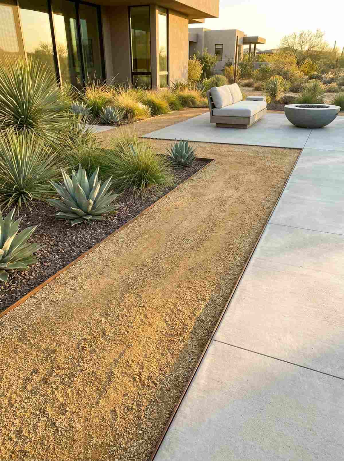 crushed granite edging