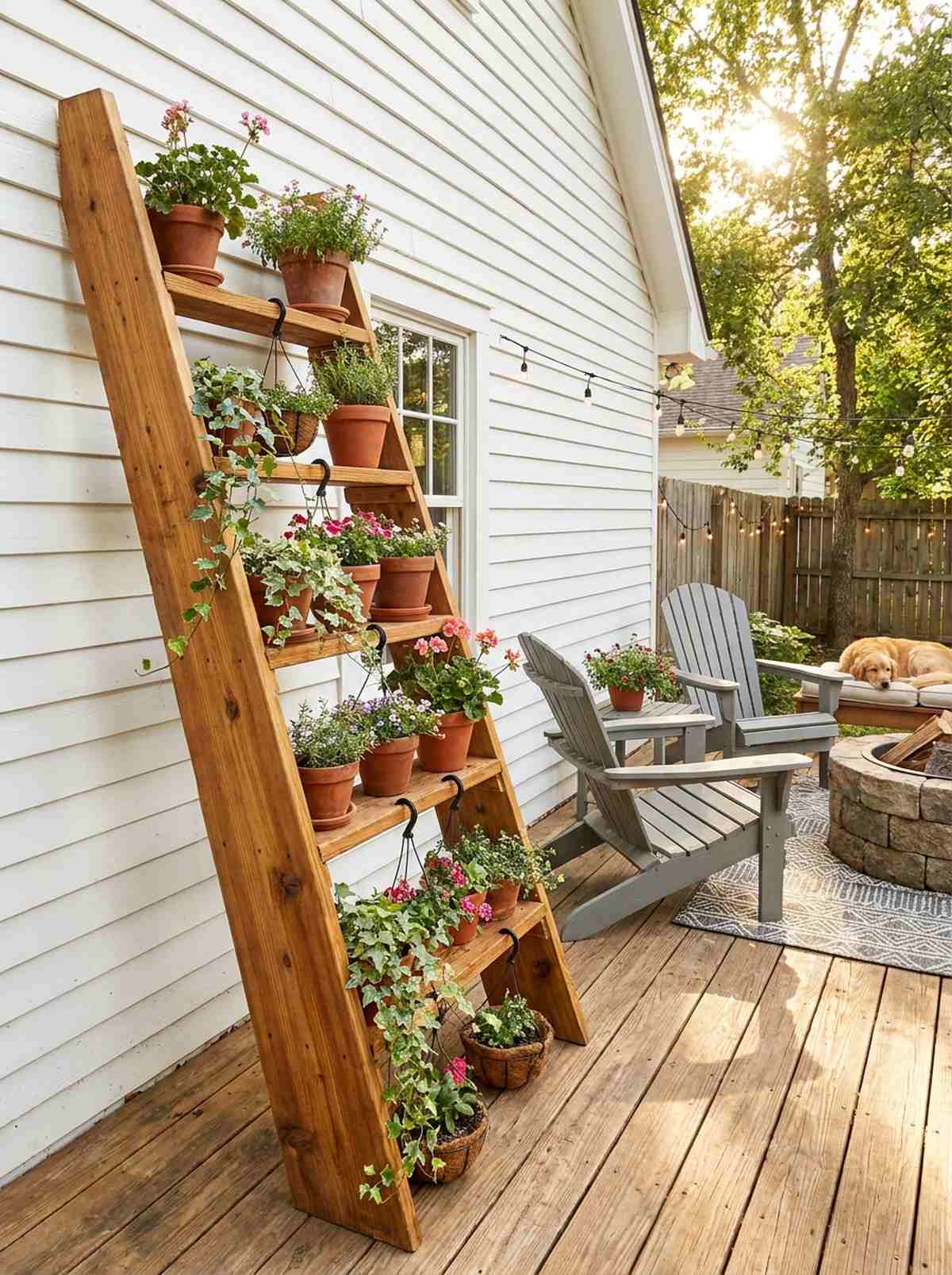 ladder plant displays