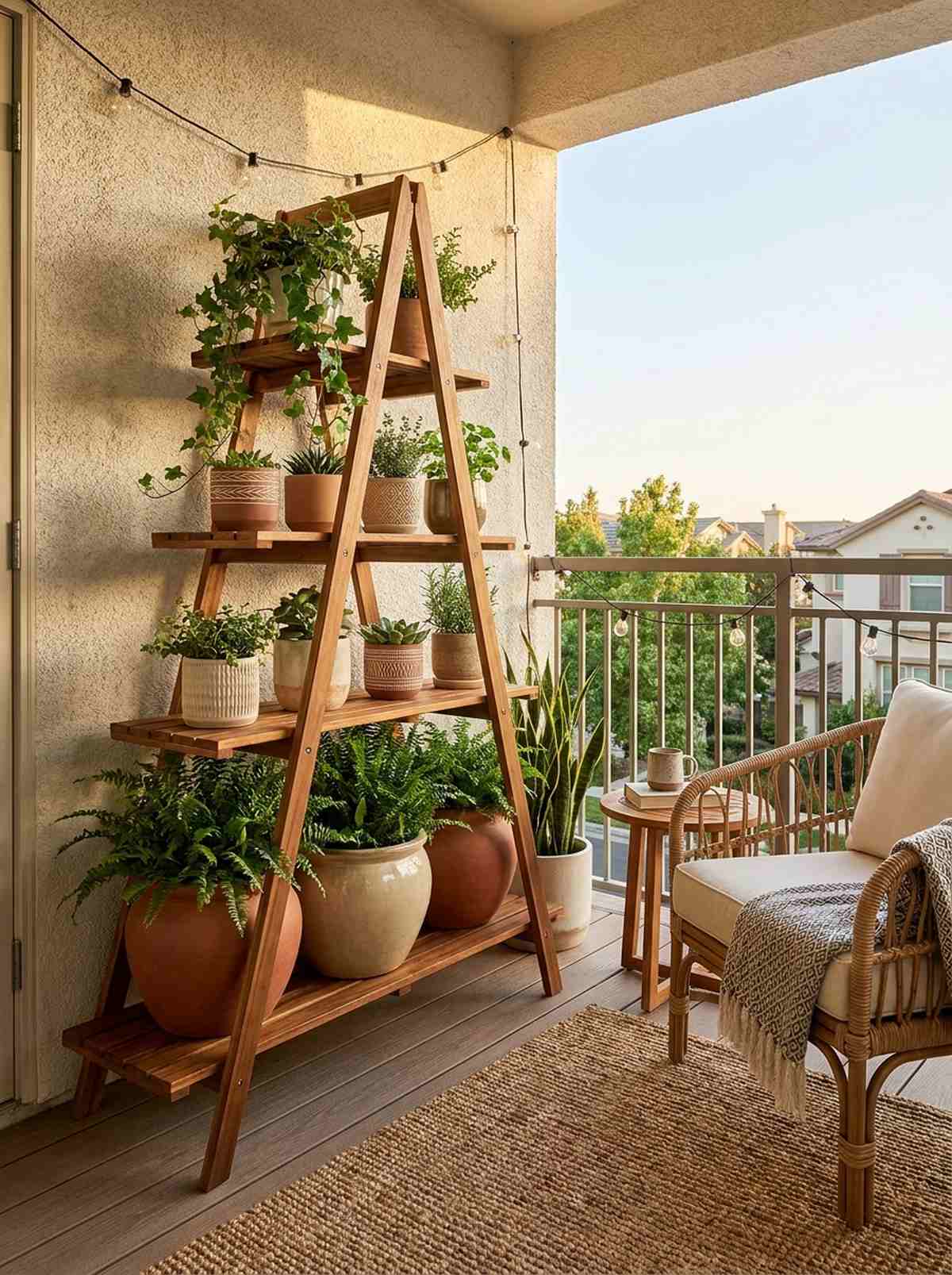 ladder style plant stands