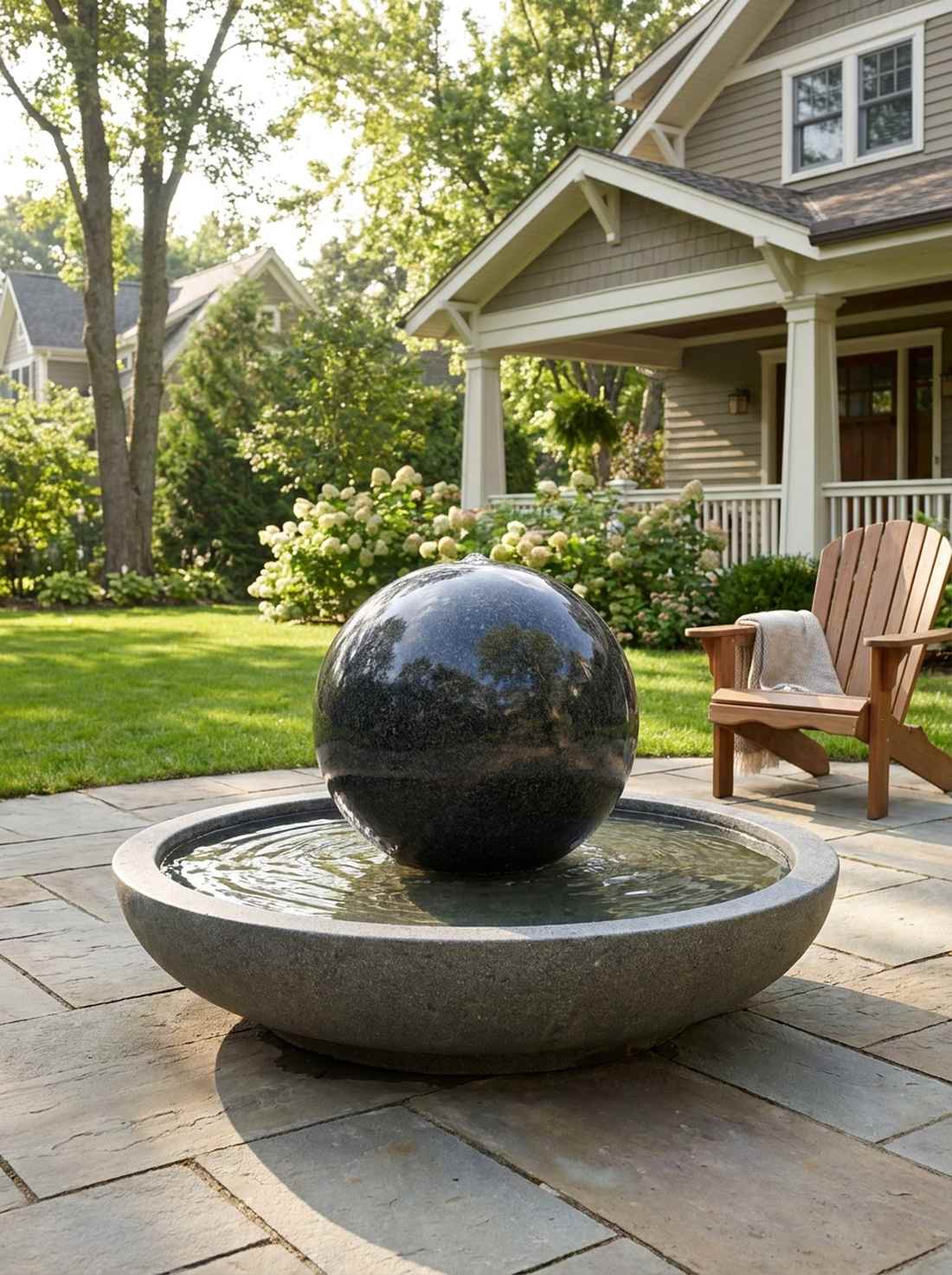 floating stone fountains