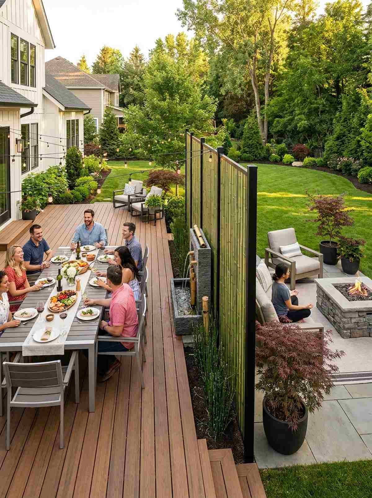 meditation and dining balance