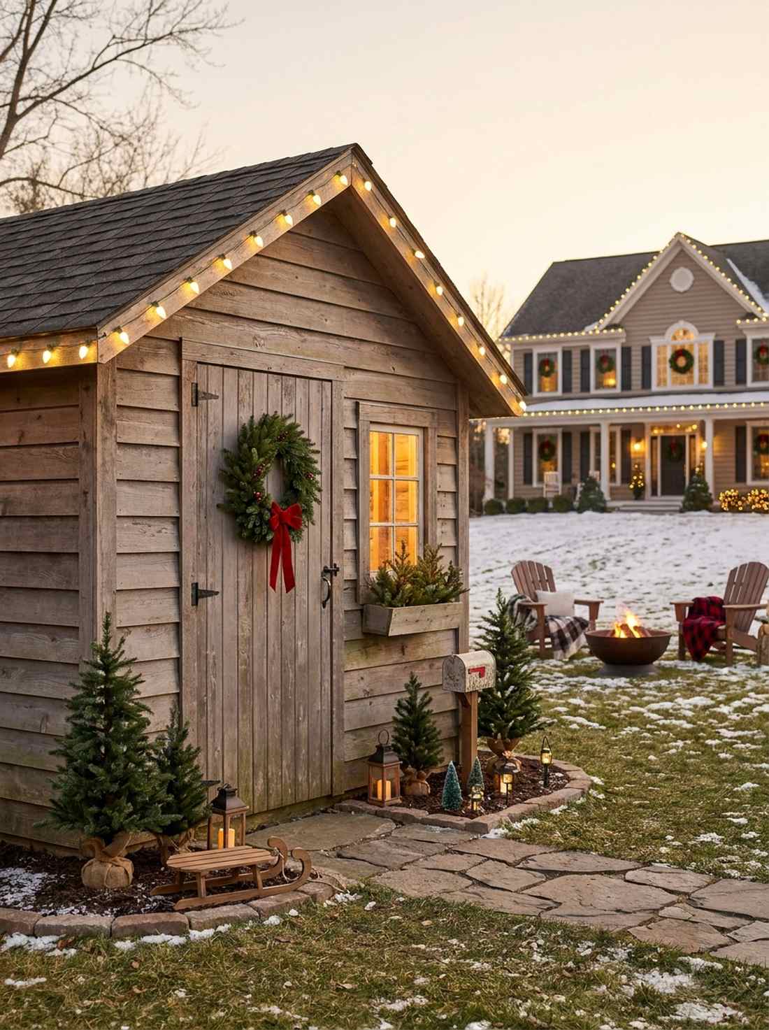 shed outbuilding miniature displays