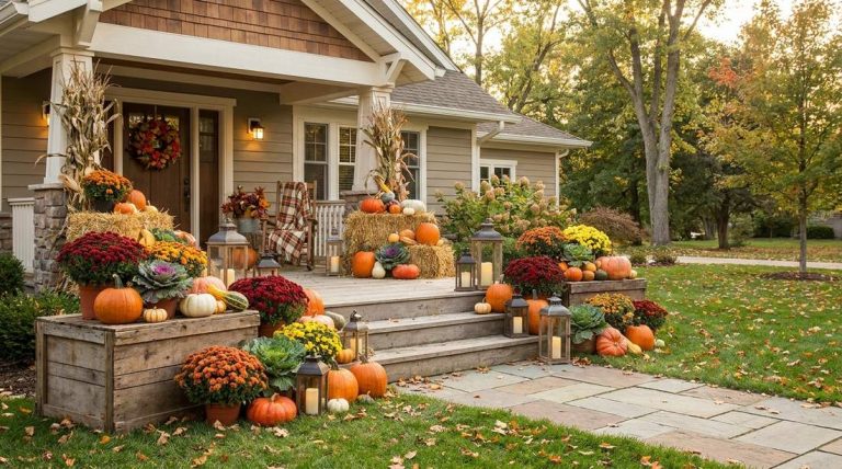 41 outdoor decor fall vertical