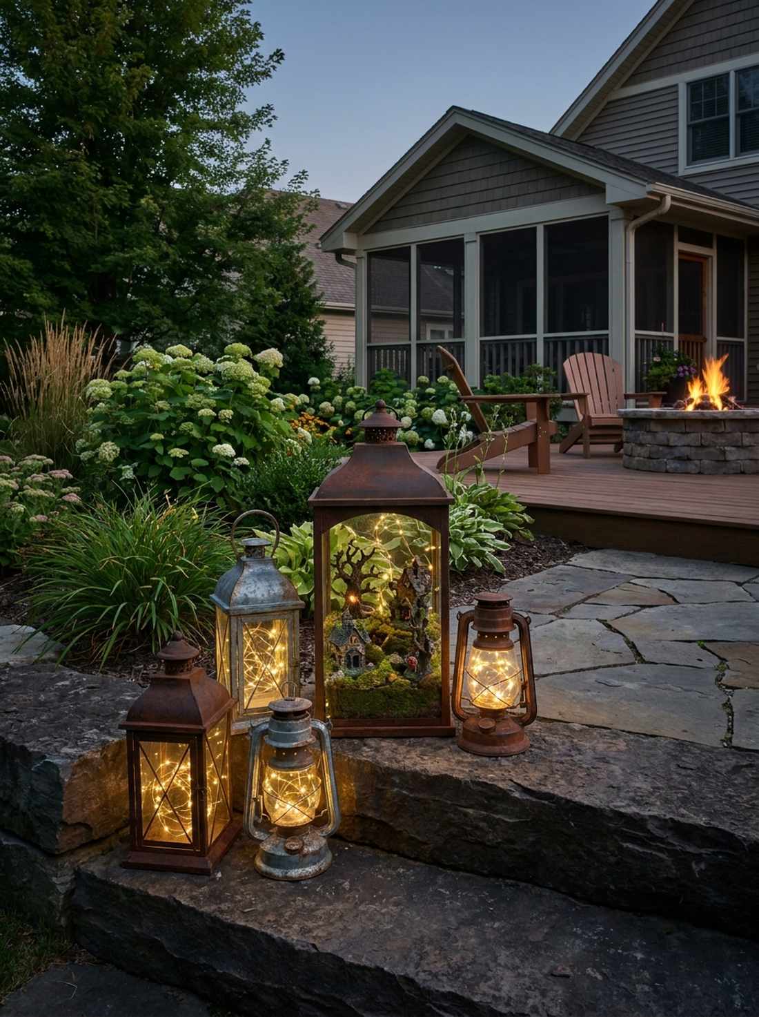 vintage inspired lantern collection