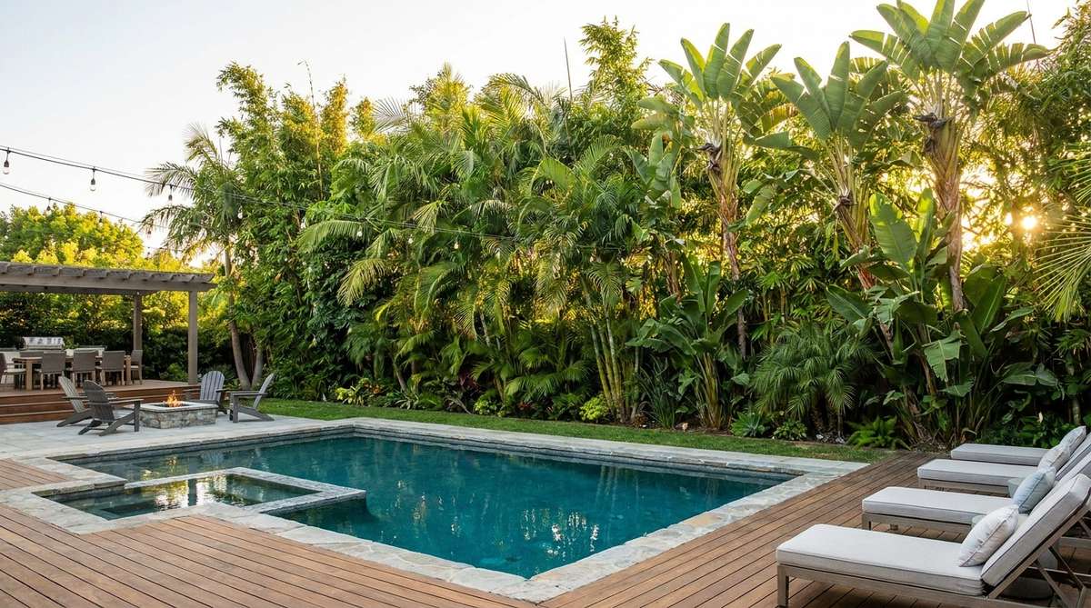 410 tropical hedging plants vertical