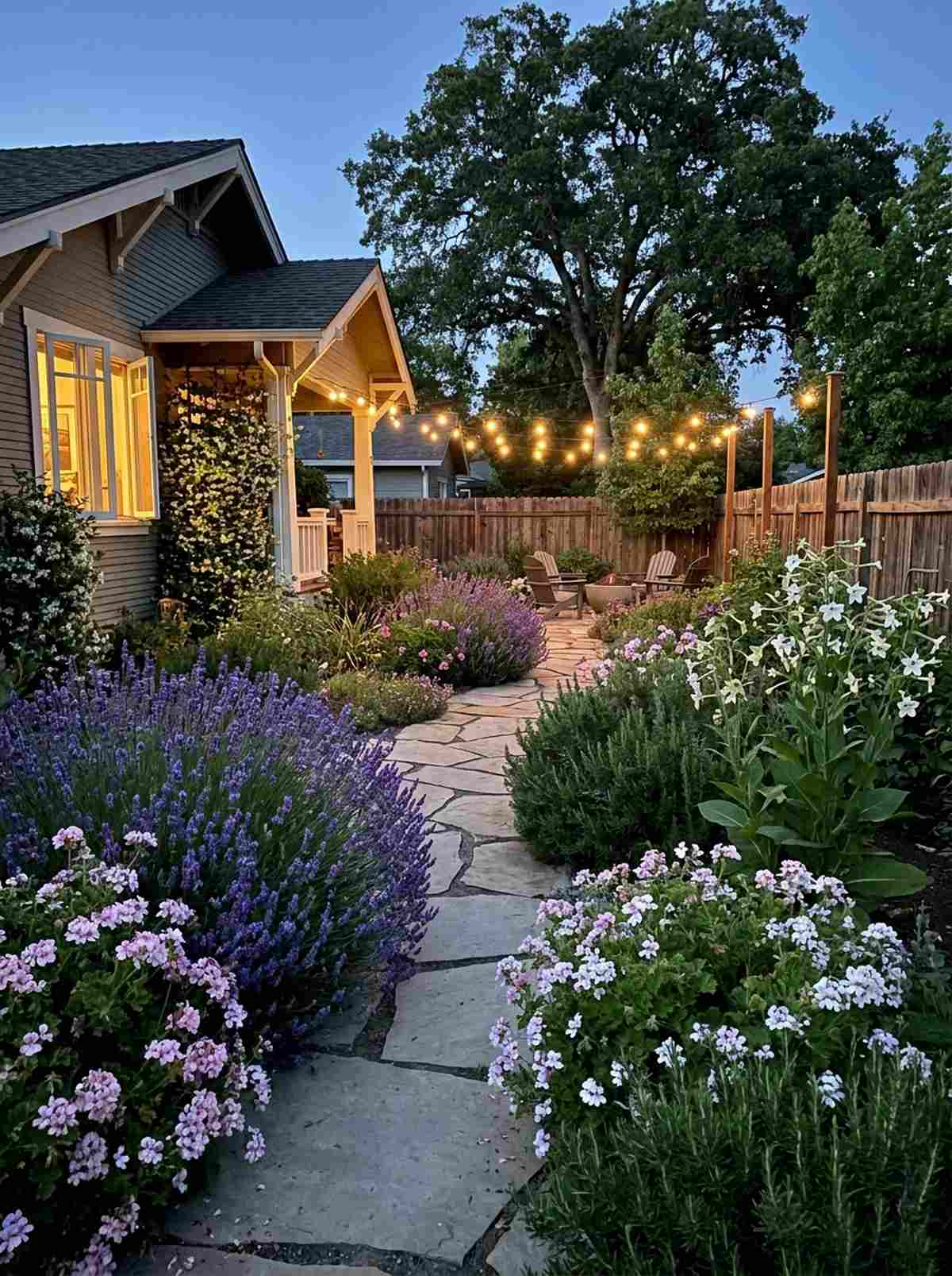 fragrance garden pathway