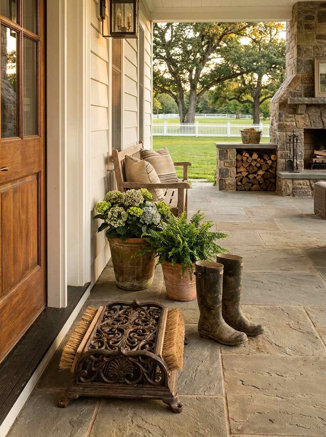iron boot scraper