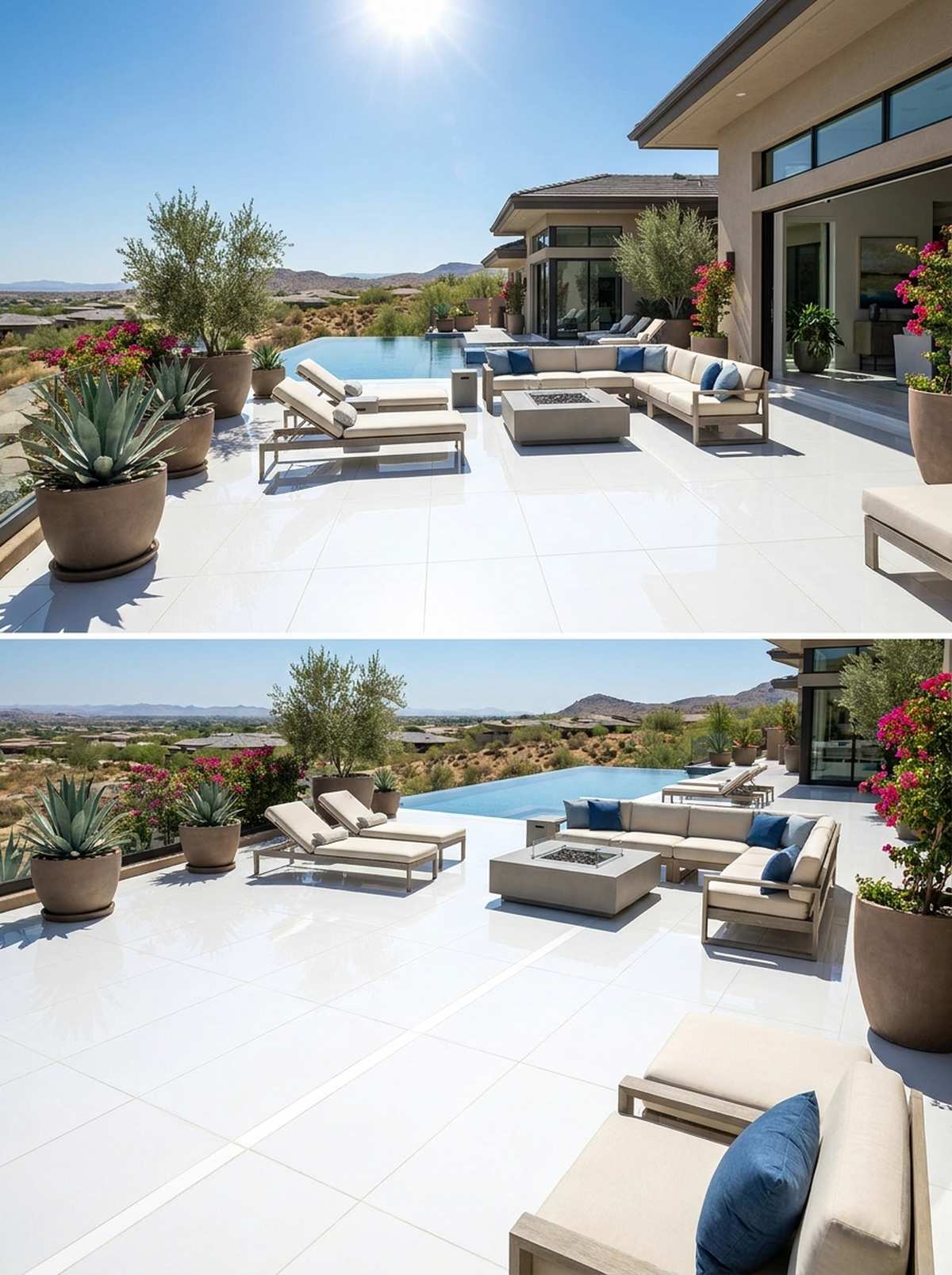 solar reflective tiles