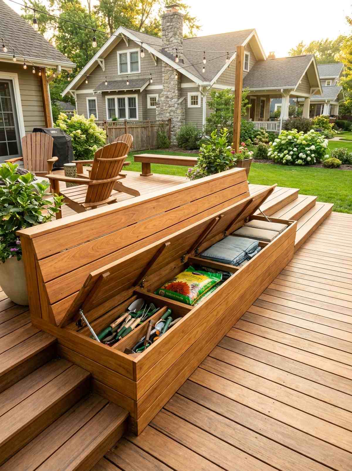 storage bench seating