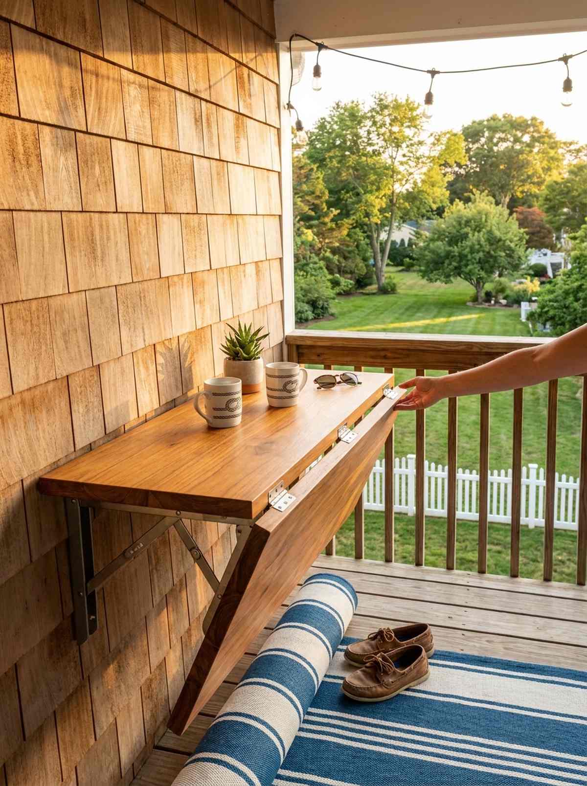 wall mounted drop leaf table