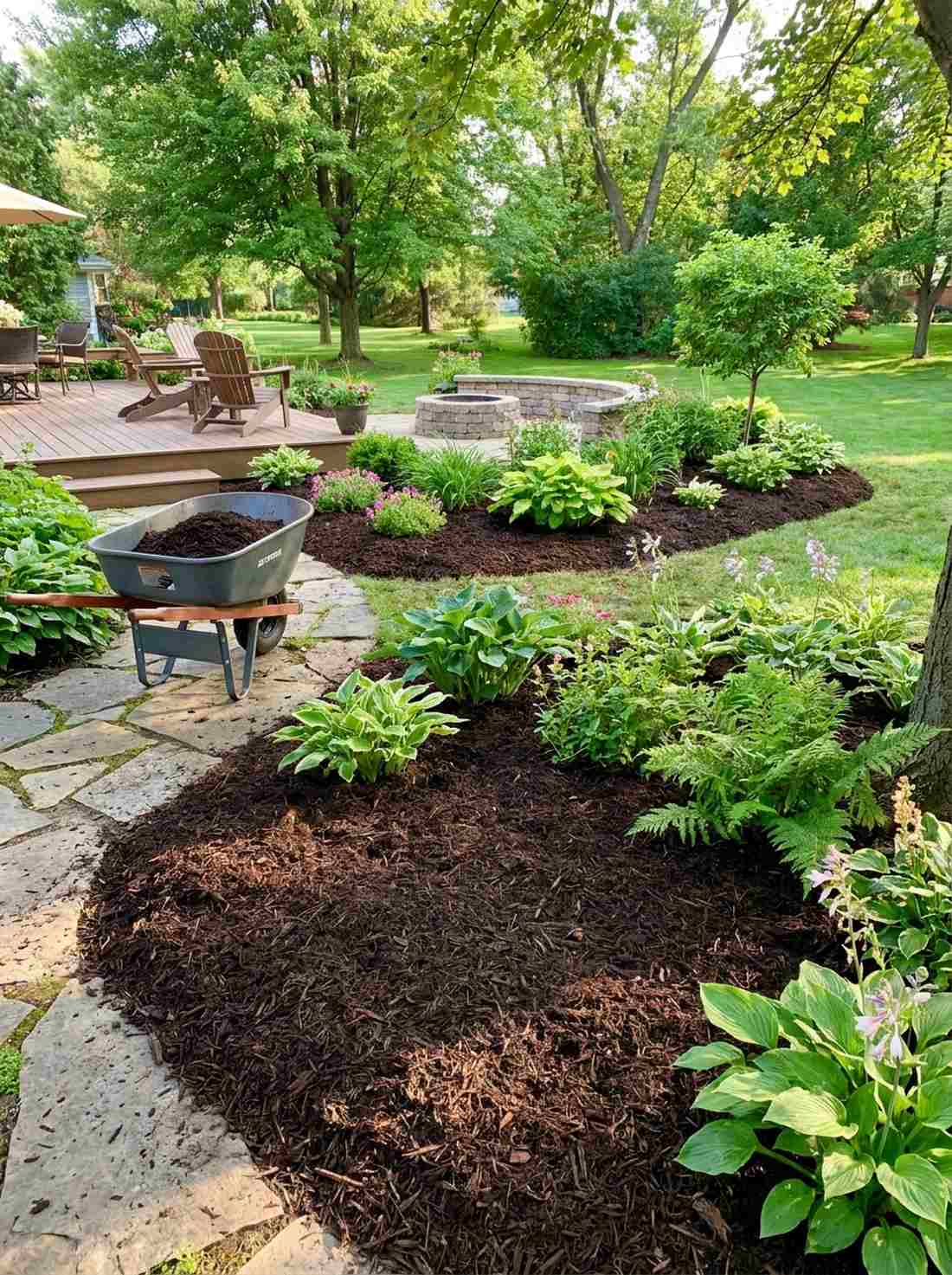 composting and mulch beds