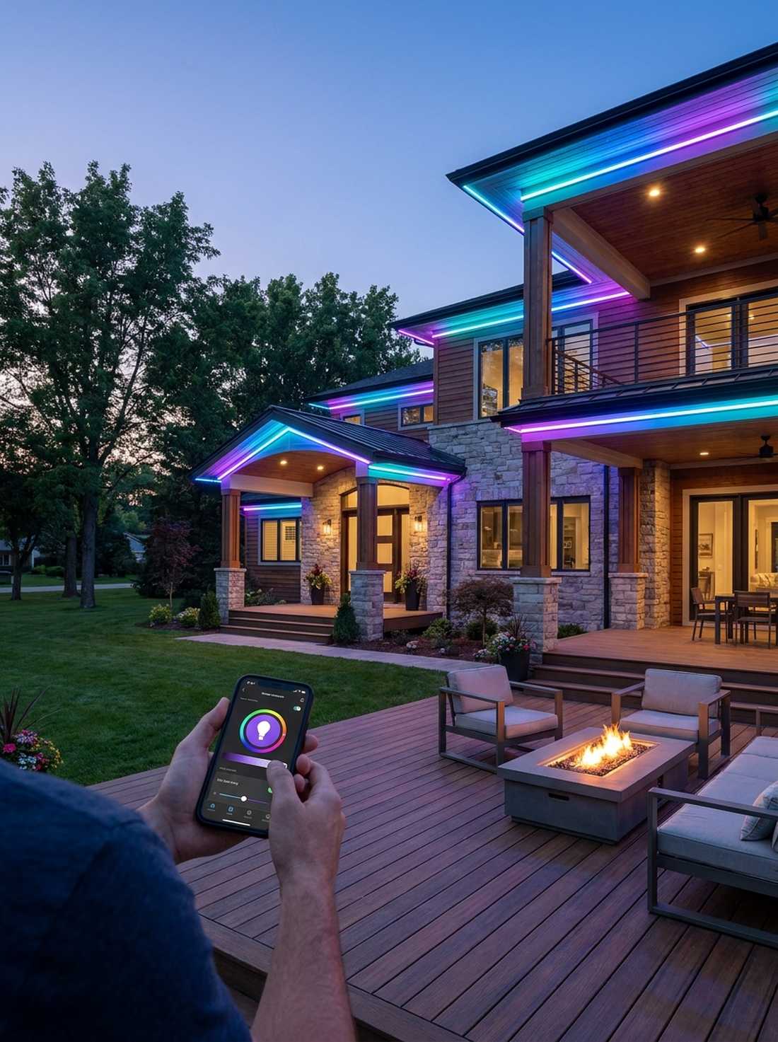 rgb smart lighting system