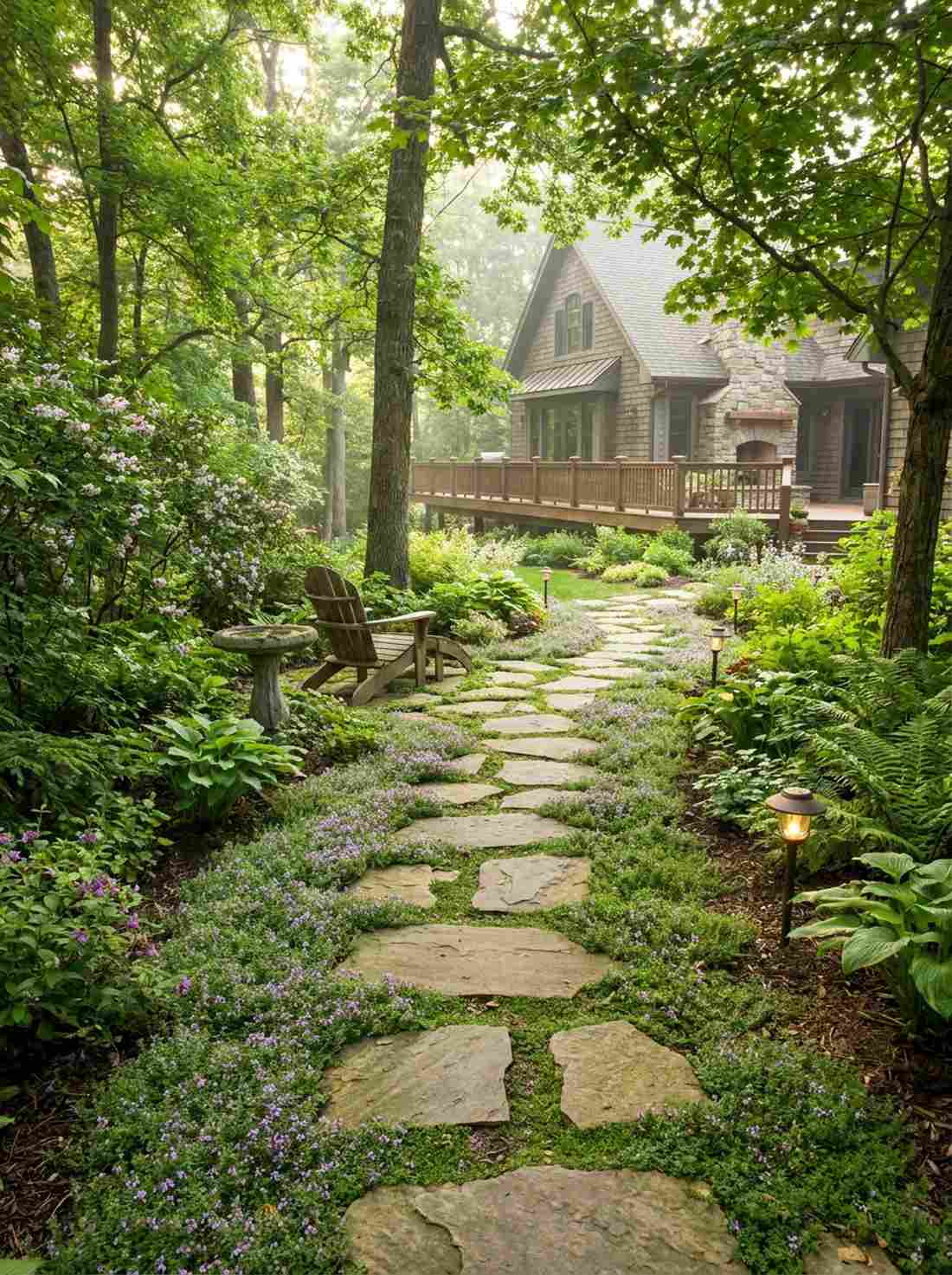 stepping stone pathways