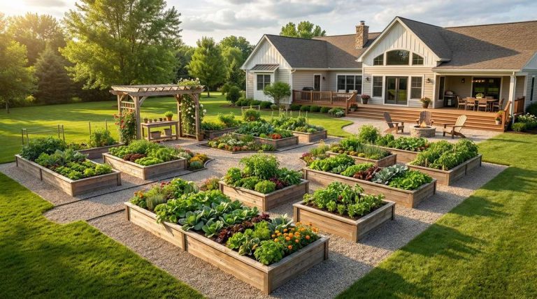 431 raised beds kitchen garden vertical