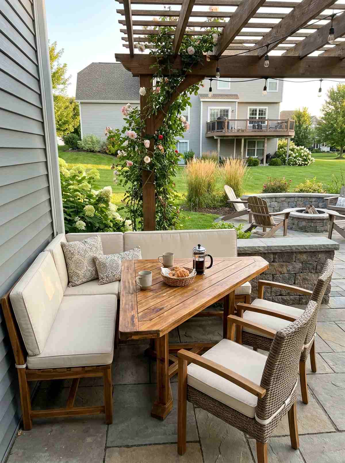 corner wedge table