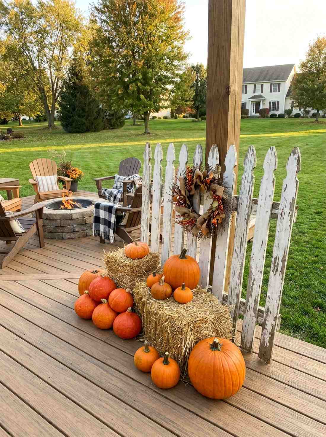 picket fence section