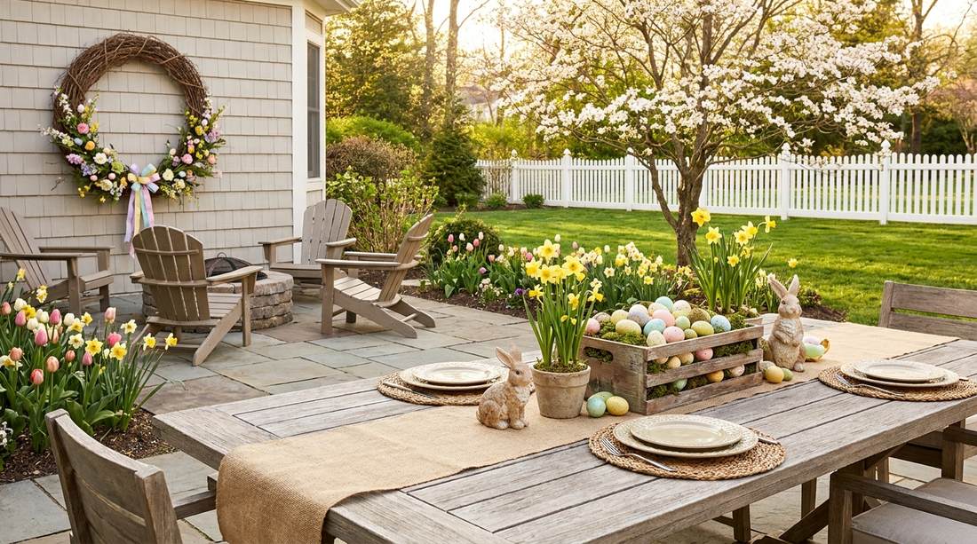 45 outdoor decor easter vertical