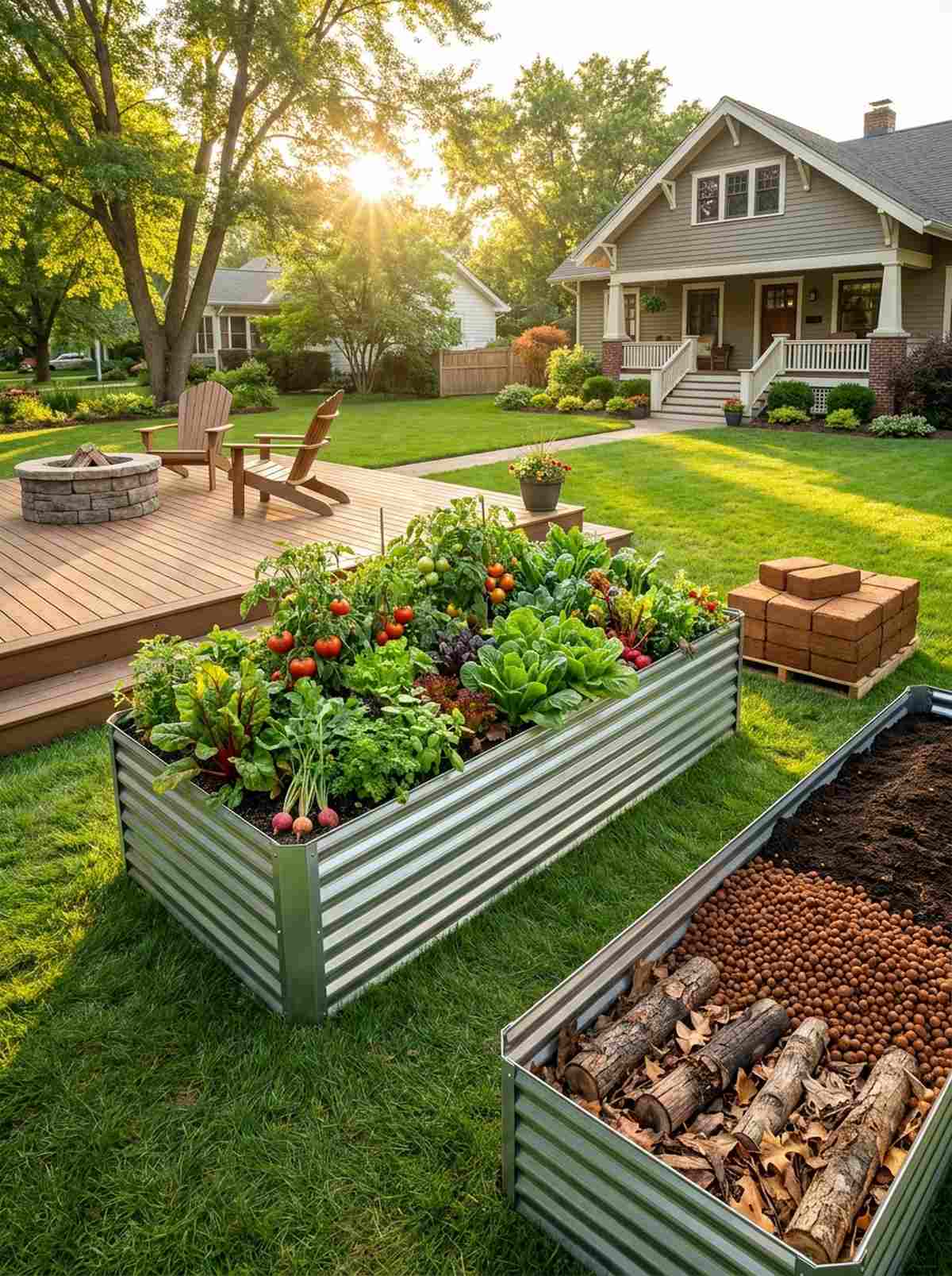 raised bed intensive production