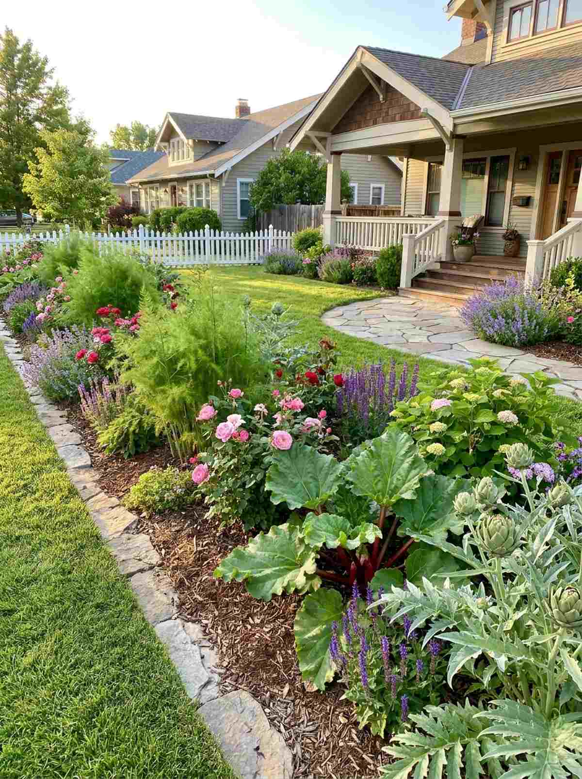 edible perennial borders