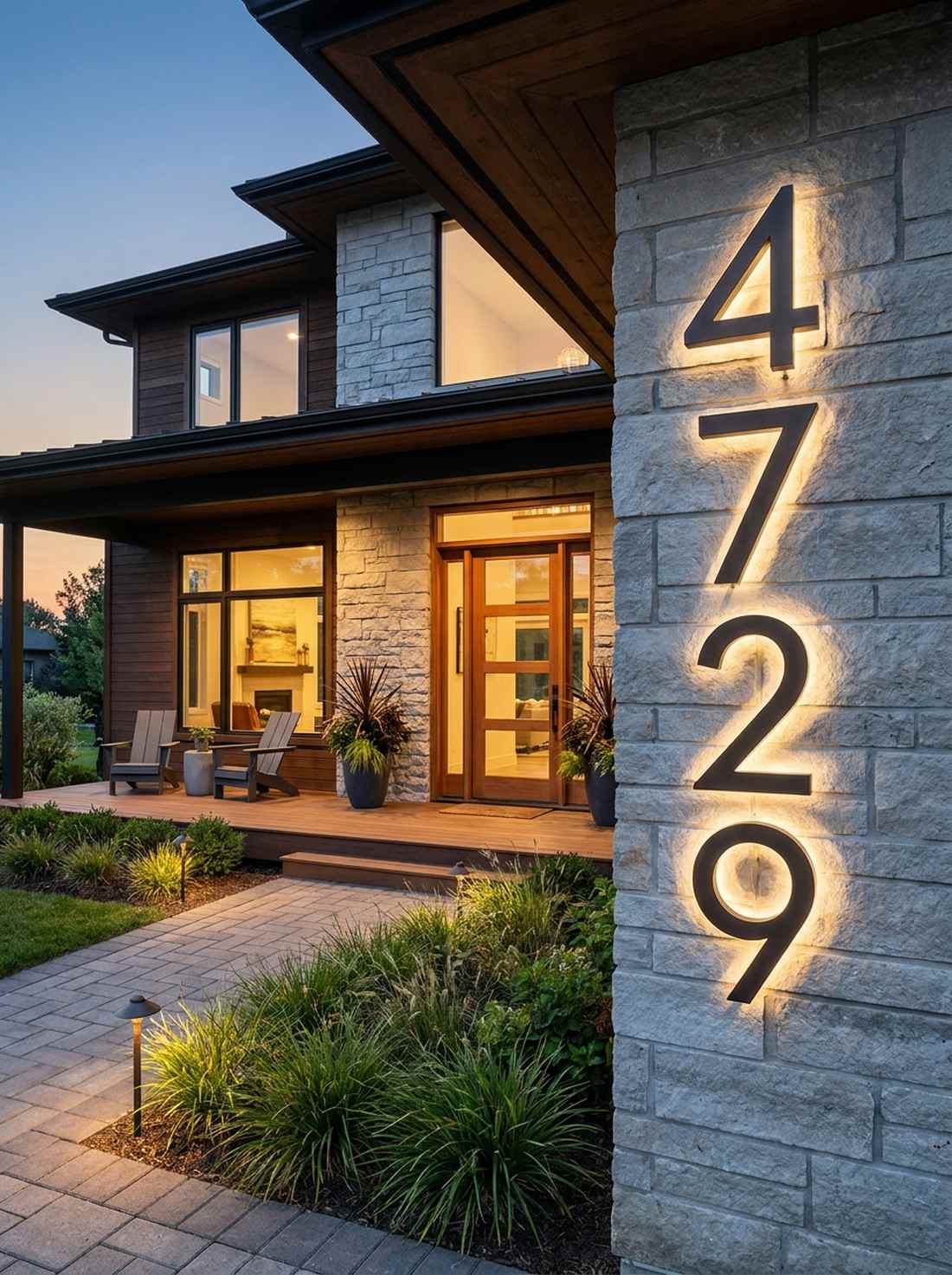 house number displays