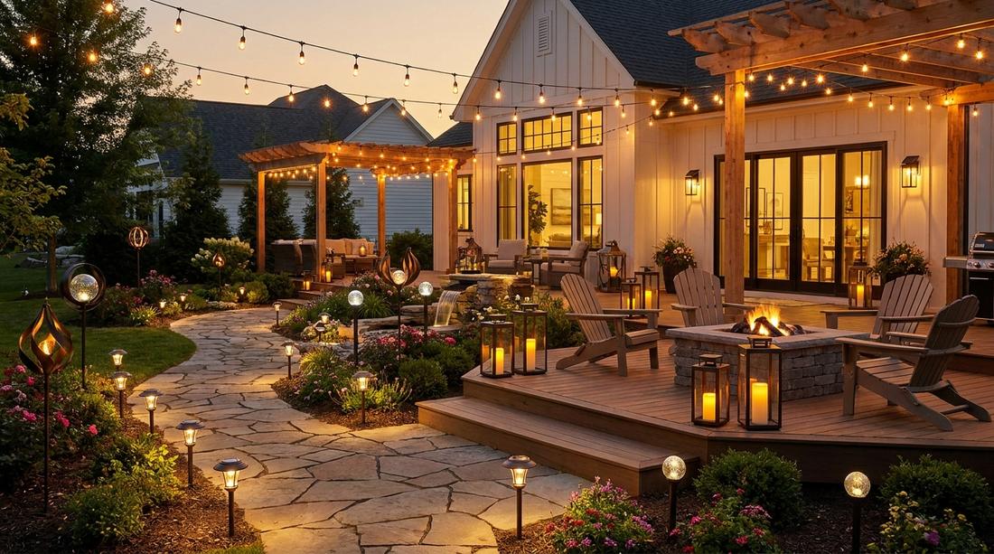 46 outdoor decor lights vertical