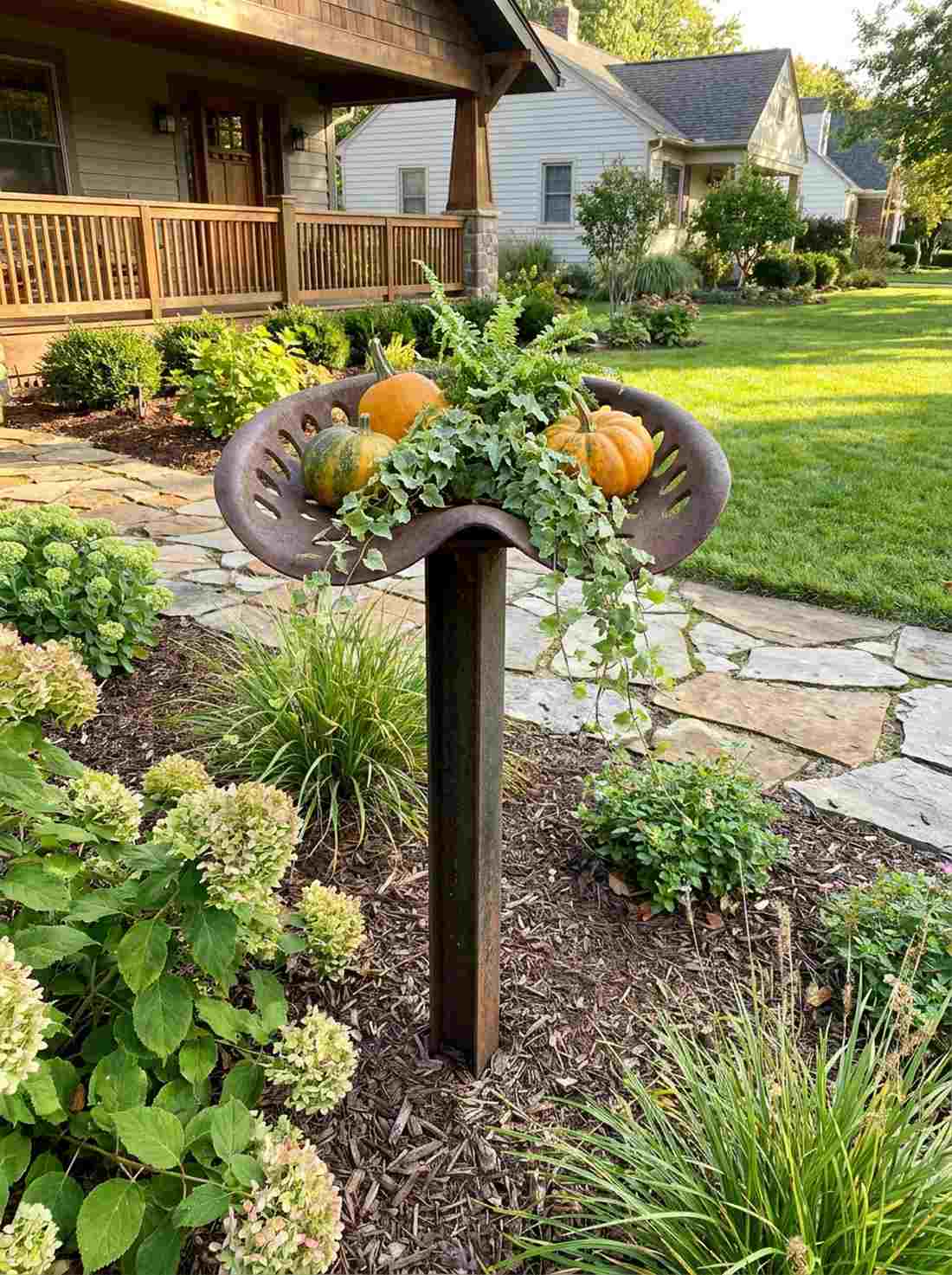 tractor seat planter