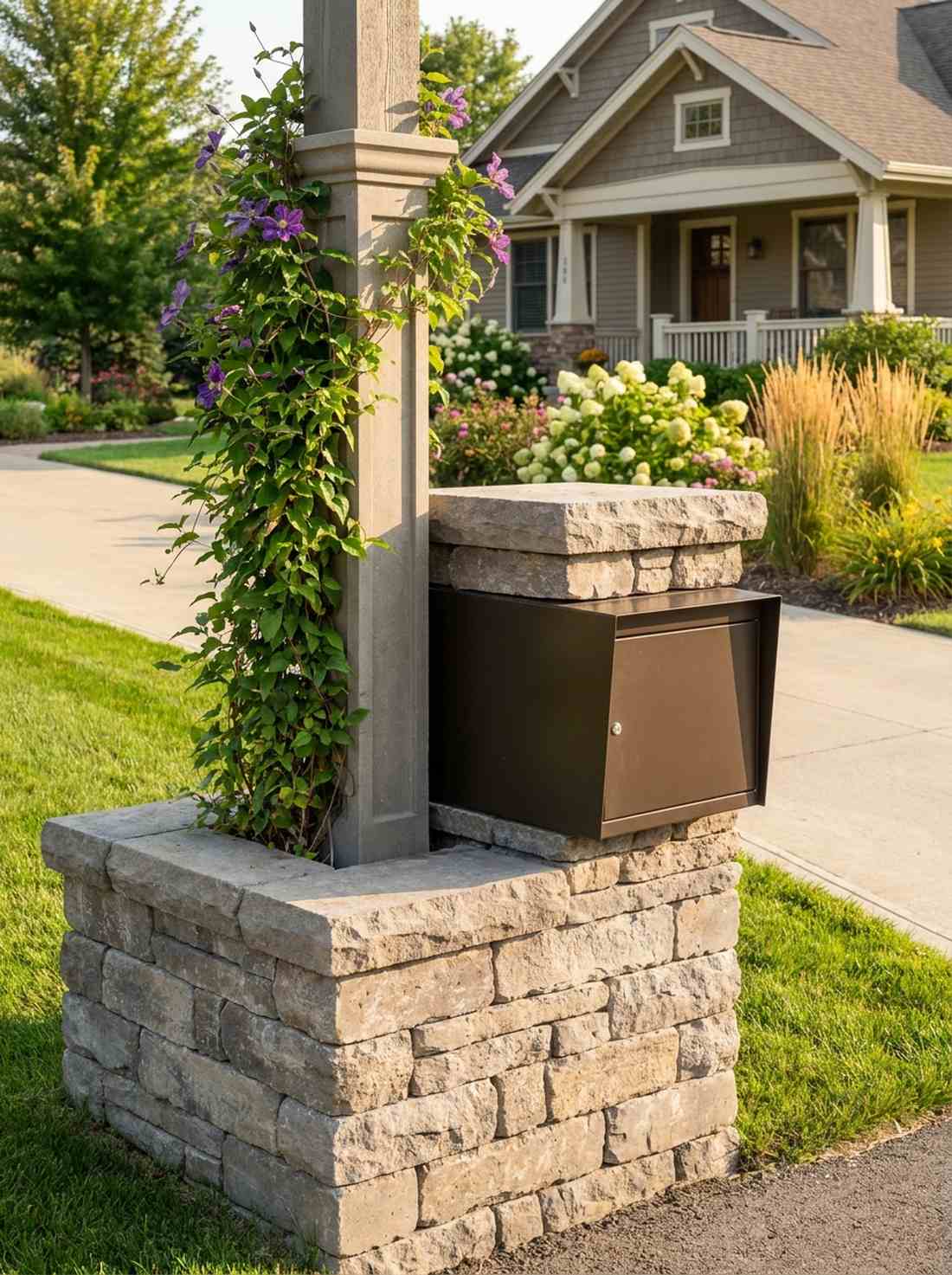 integrated mailbox design