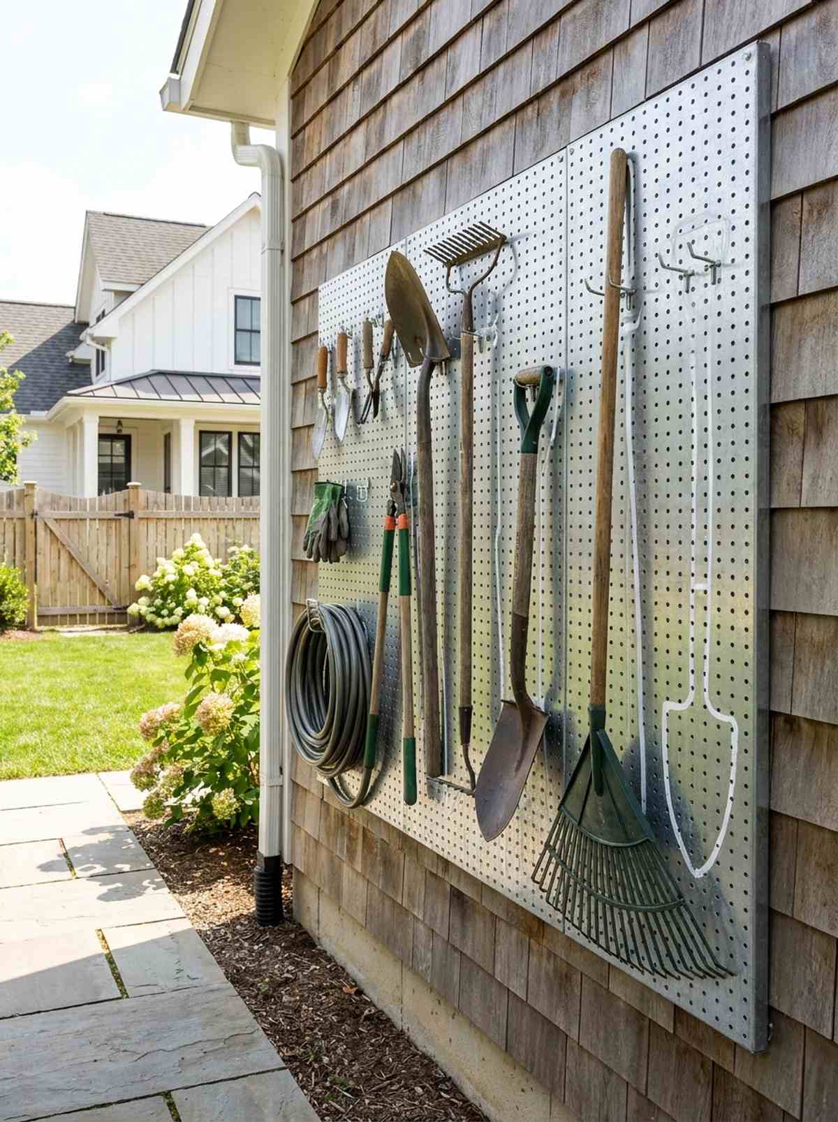 vertical tool storage panels