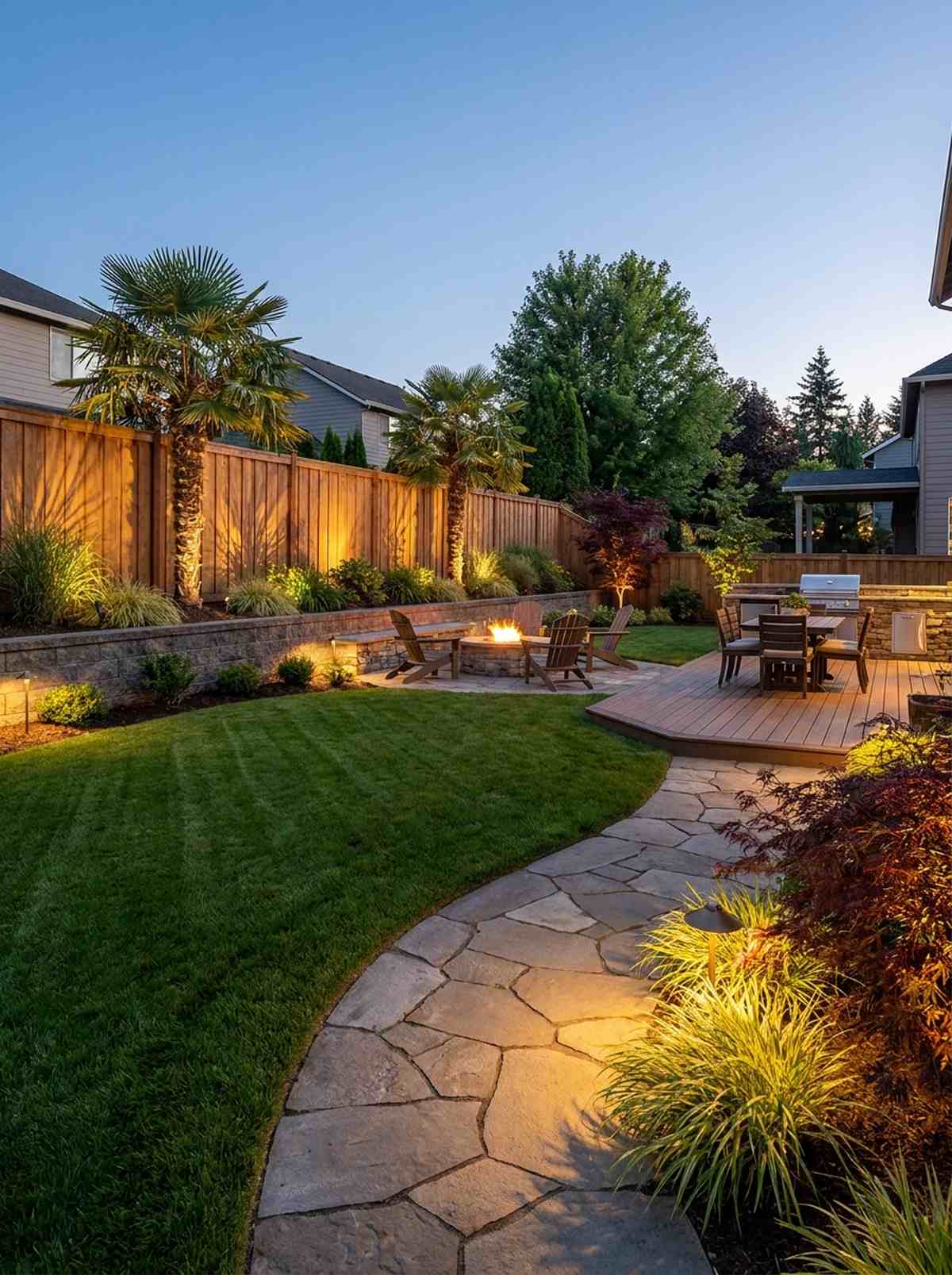 evening lighting design
