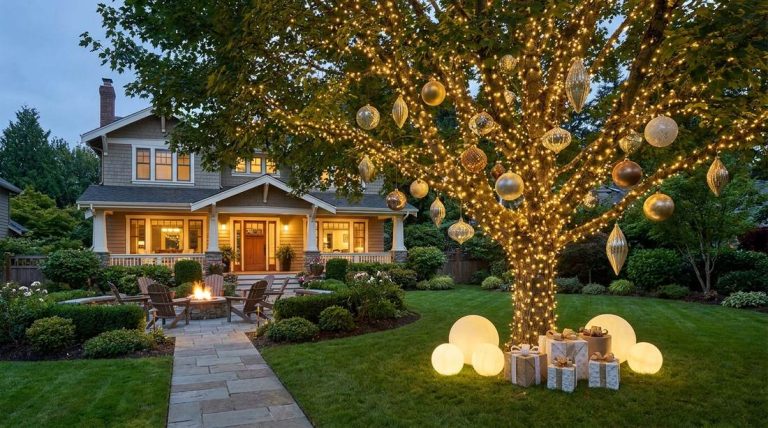 49 outdoor decor tree vertical