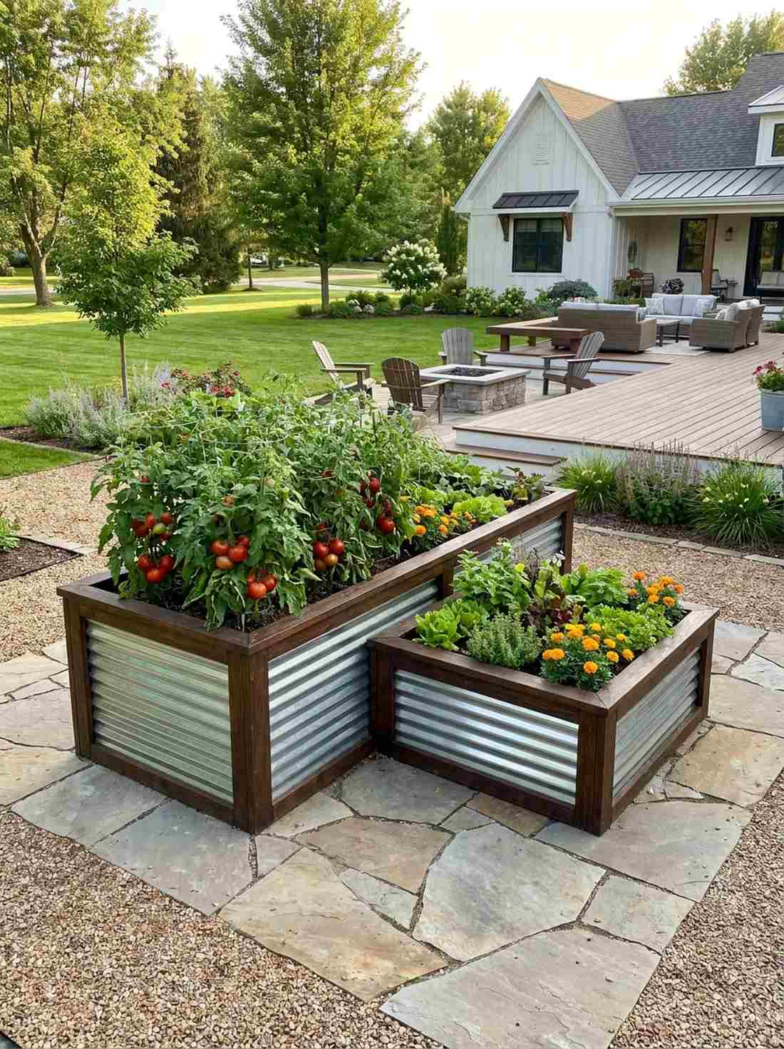 alternating height bed