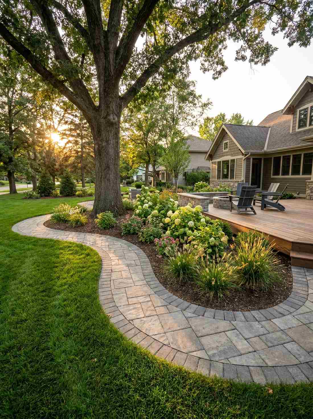 concrete paver curved edge