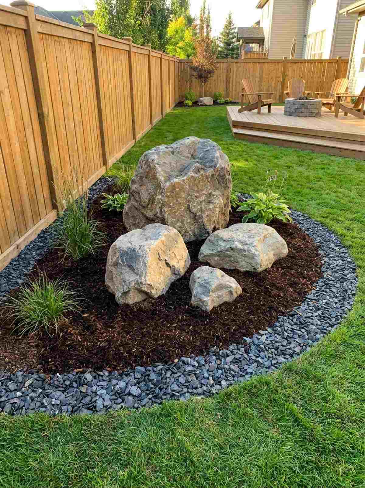 corner anchor boulder formation
