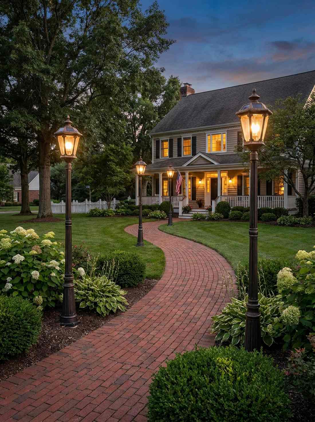 decorative post lights