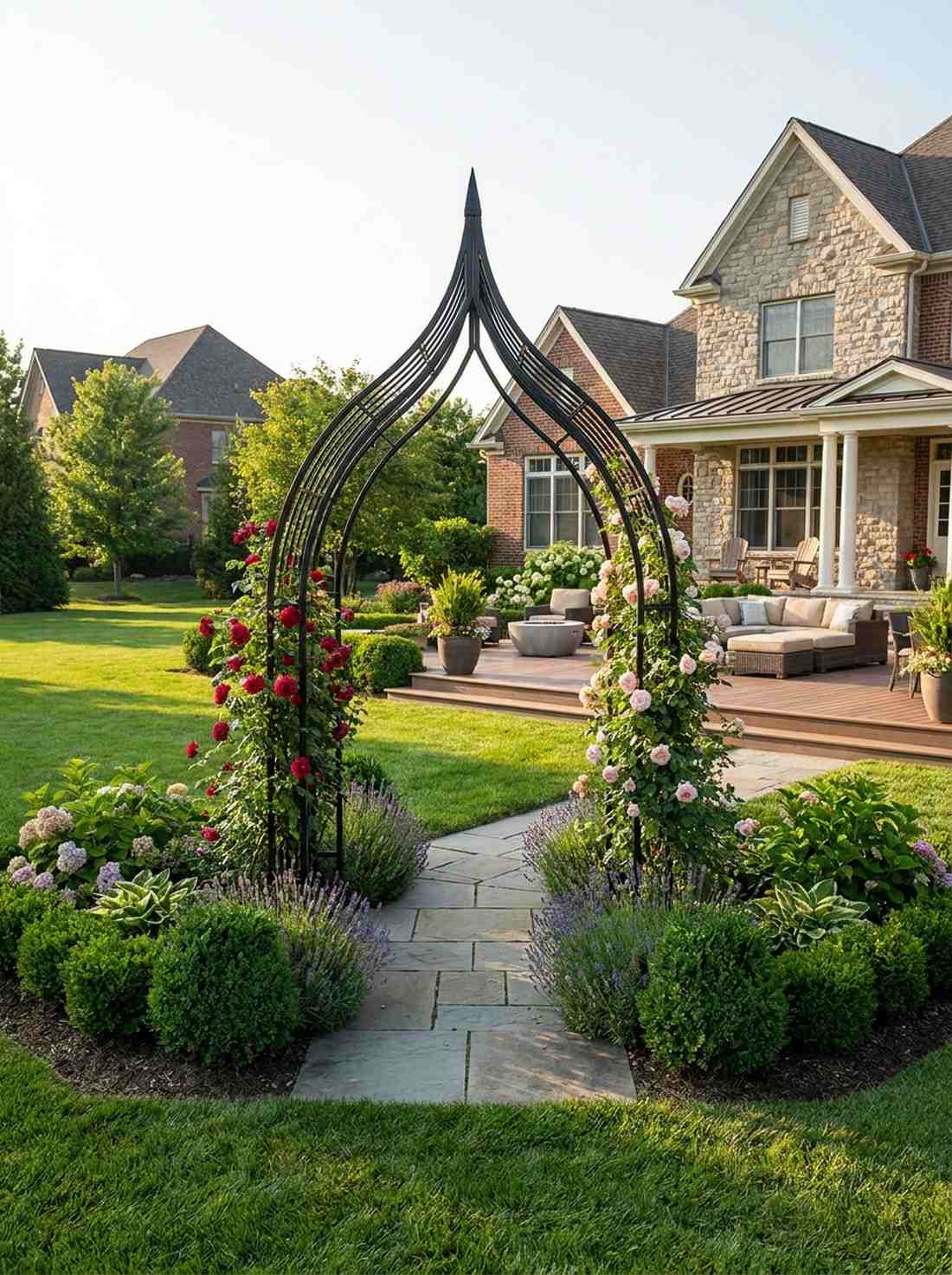 gothic pointed arch structure