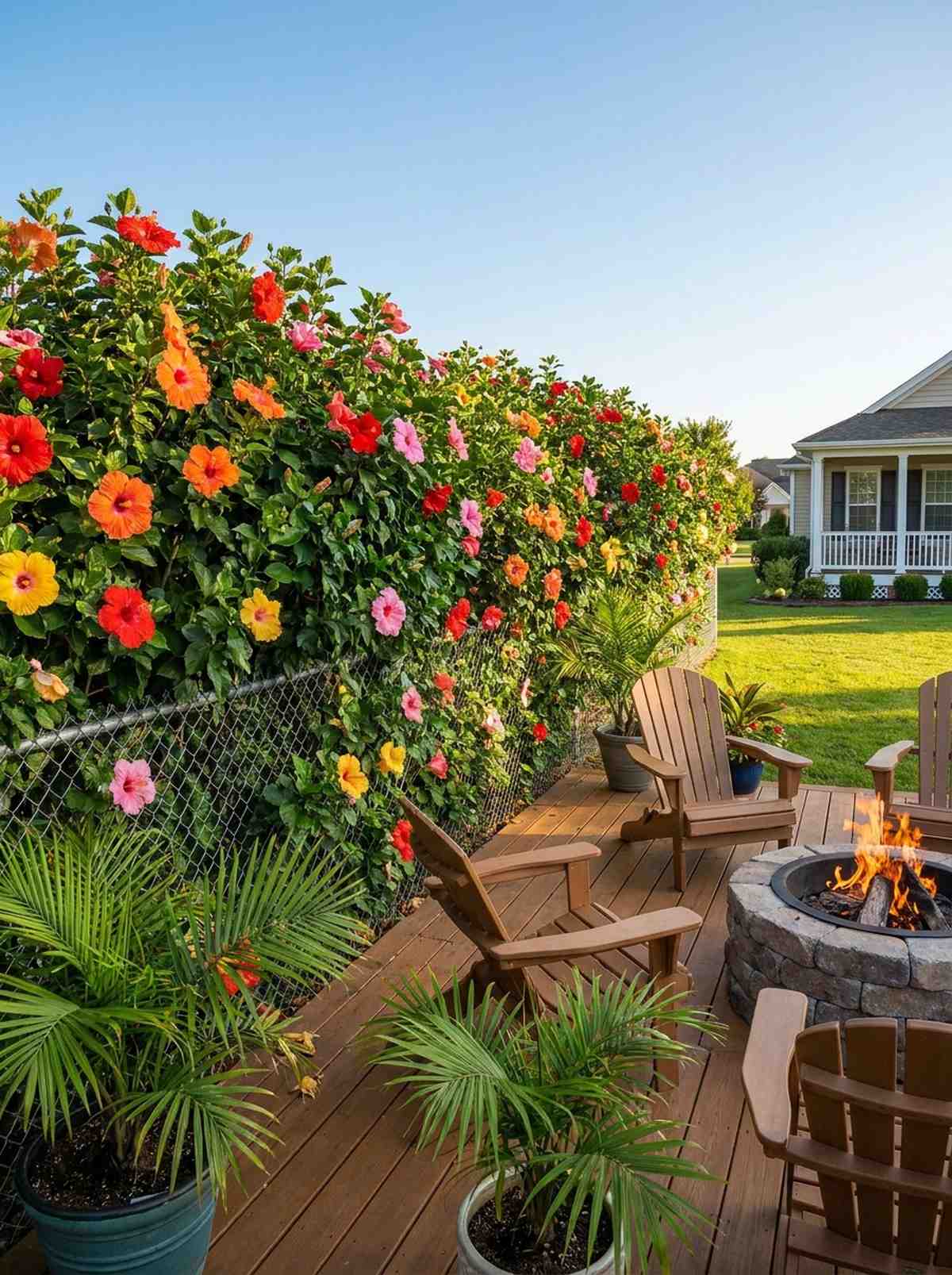 hibiscus hedge