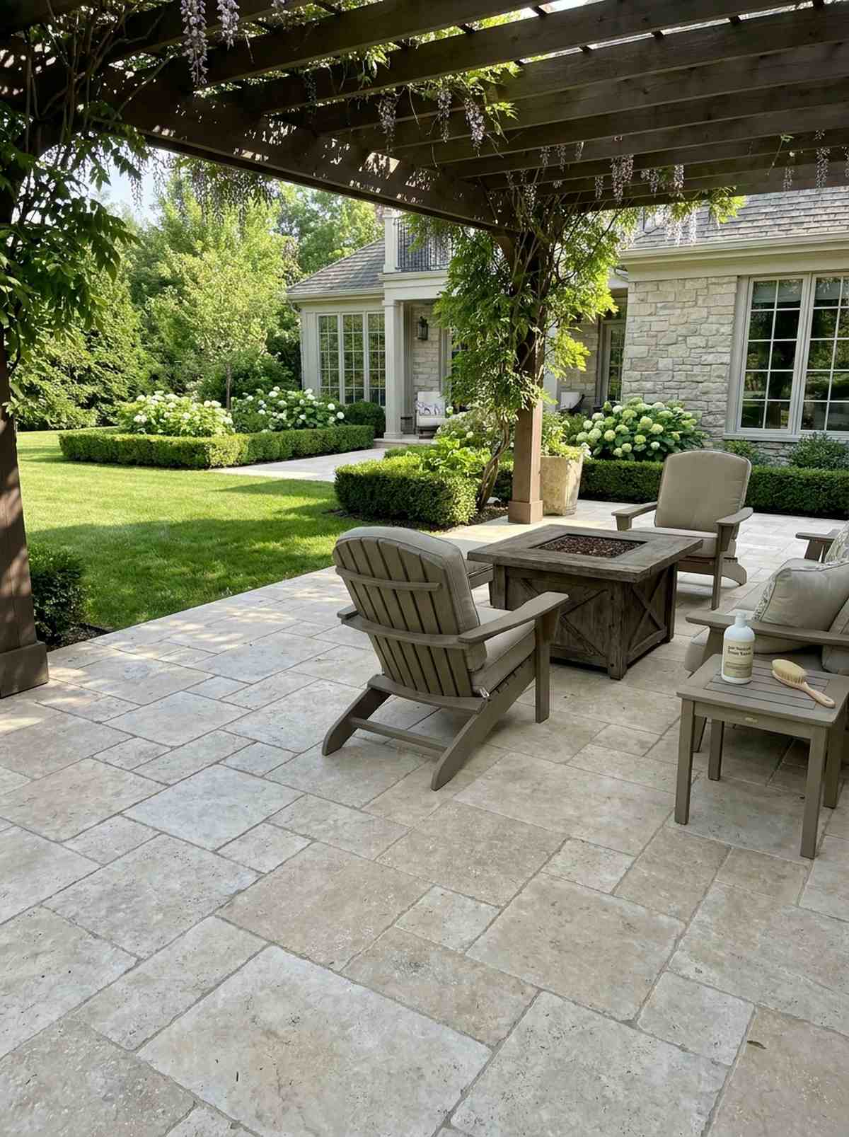 limestone pavers