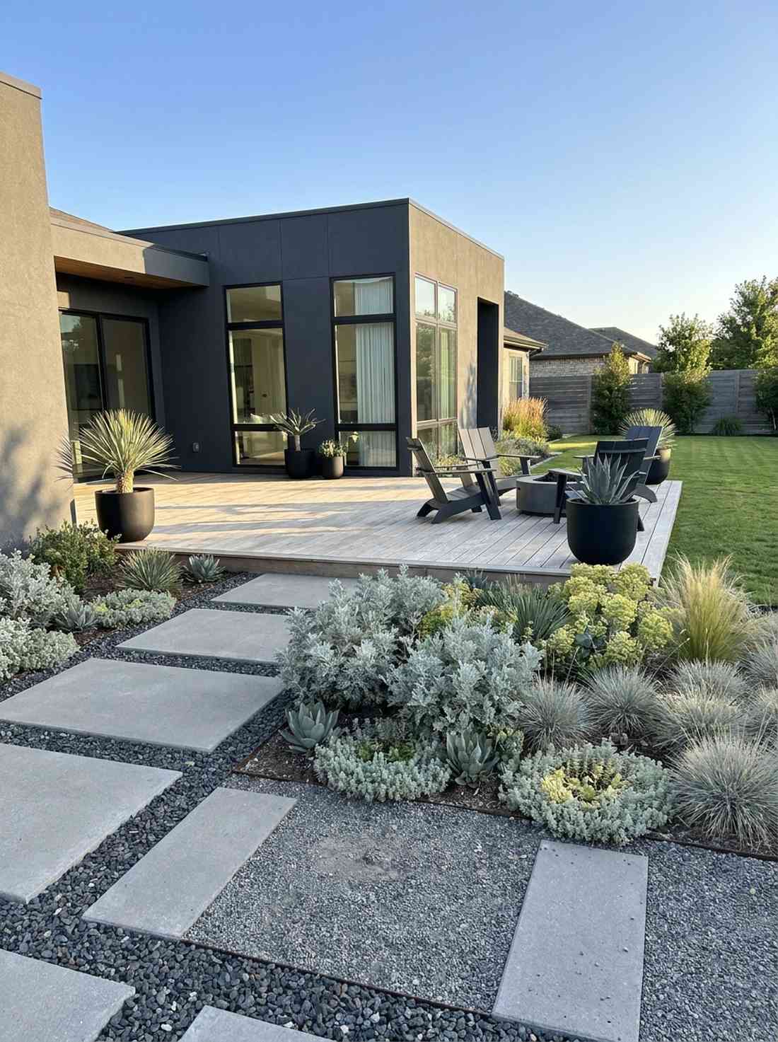 monochrome texture garden