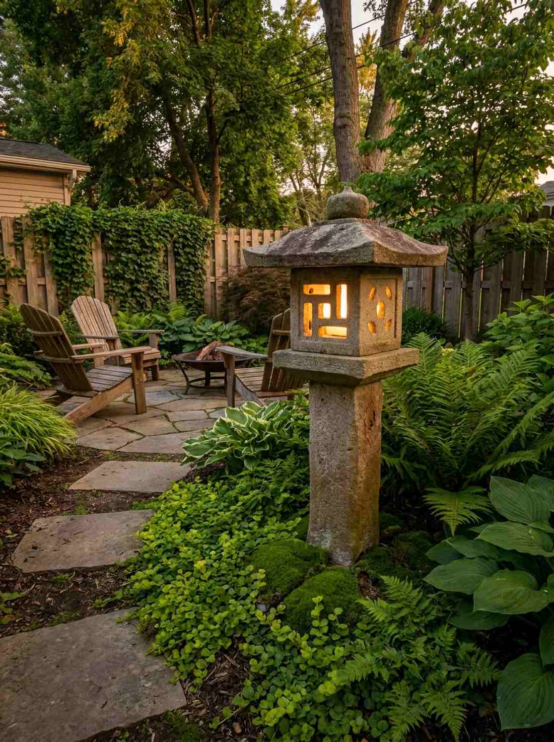 oribe doro tea garden lanterns
