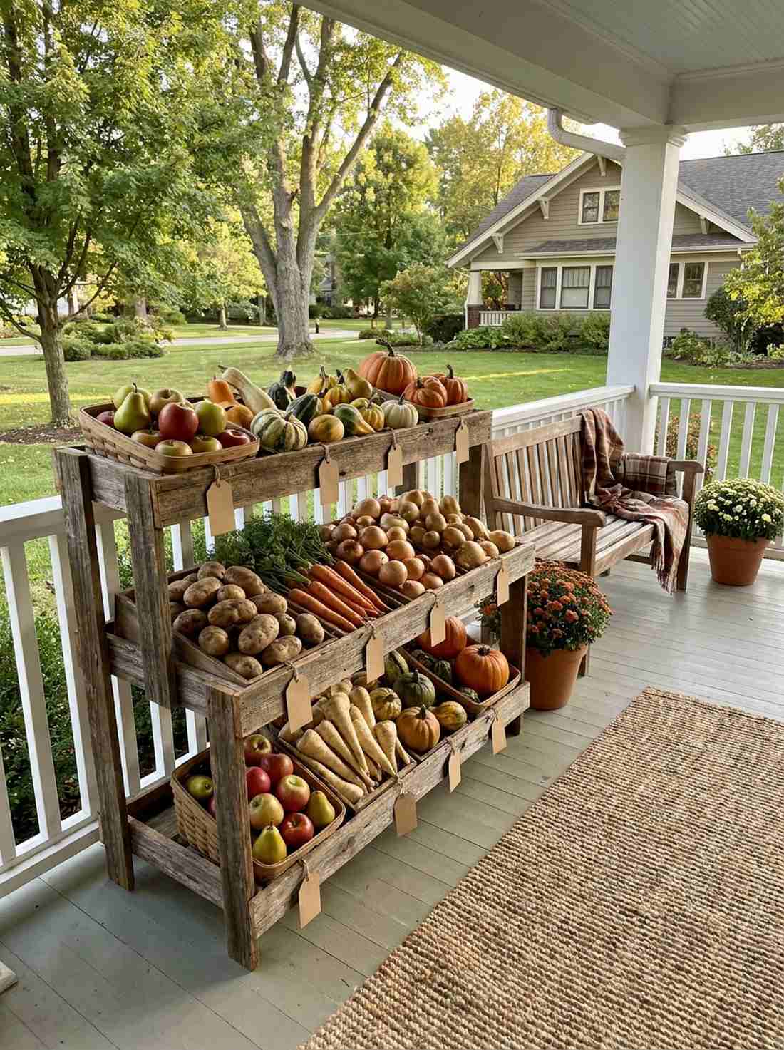 produce stand display